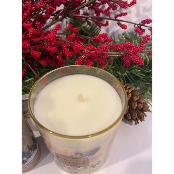 Bath & Body Works “Snowflakes & Cashmere” NEW Single Wick Candle & Room Spray - Picture 3 of 8